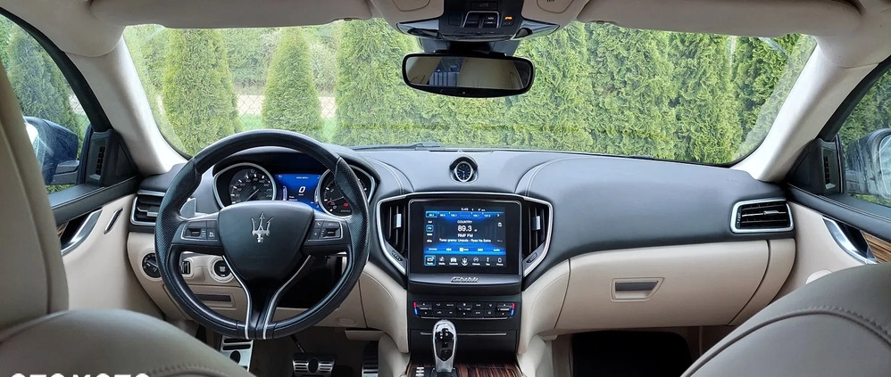 Maserati Ghibli cena 146999 przebieg: 110500, rok produkcji 2018 z Chełm małe 407